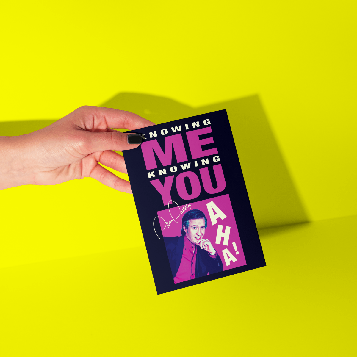 Alan Partridge Greeting Card