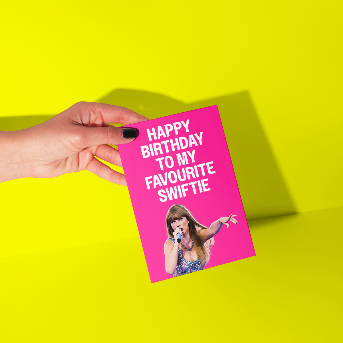 Taylor Swift Birthday Card