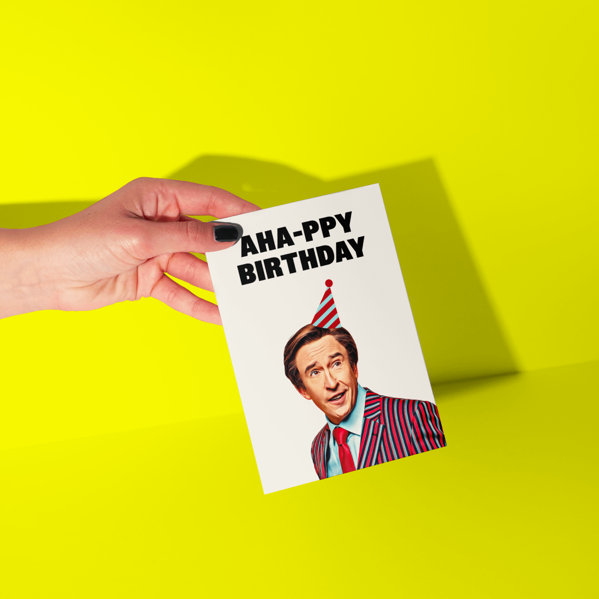 Alan Partridge Birthday Card