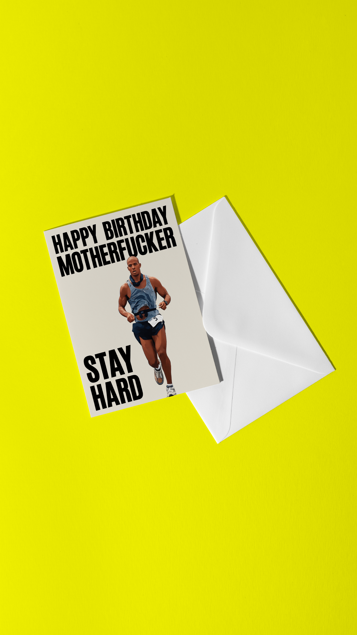 David Goggins Birthday Card