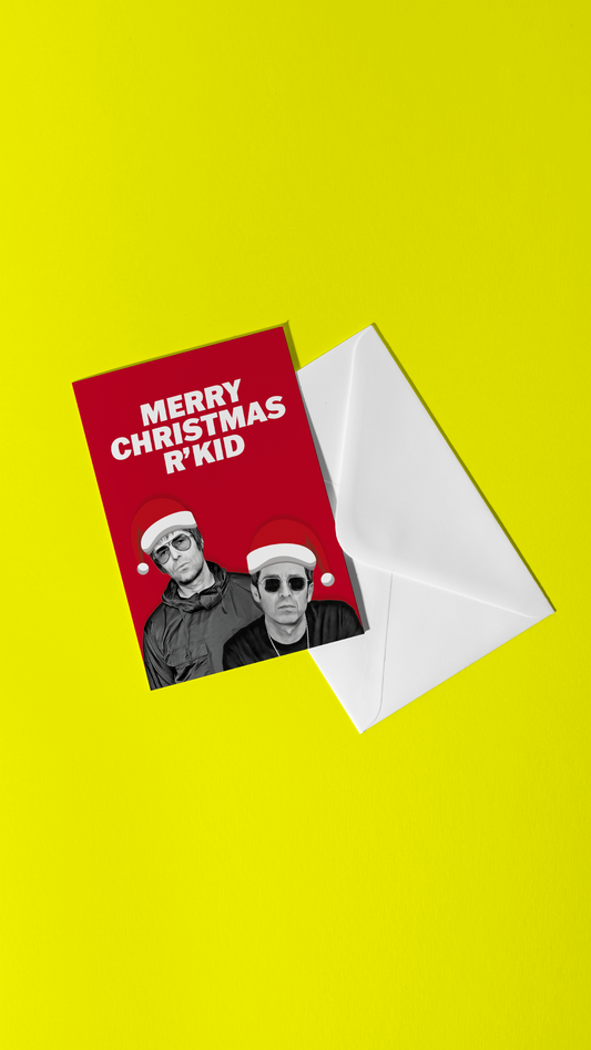 oasis christmas card