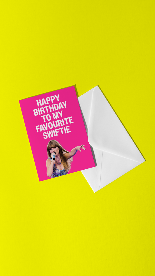 taylor swift birthday card